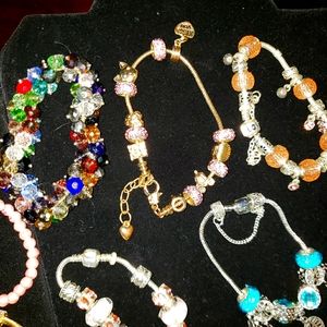 Various bracelets